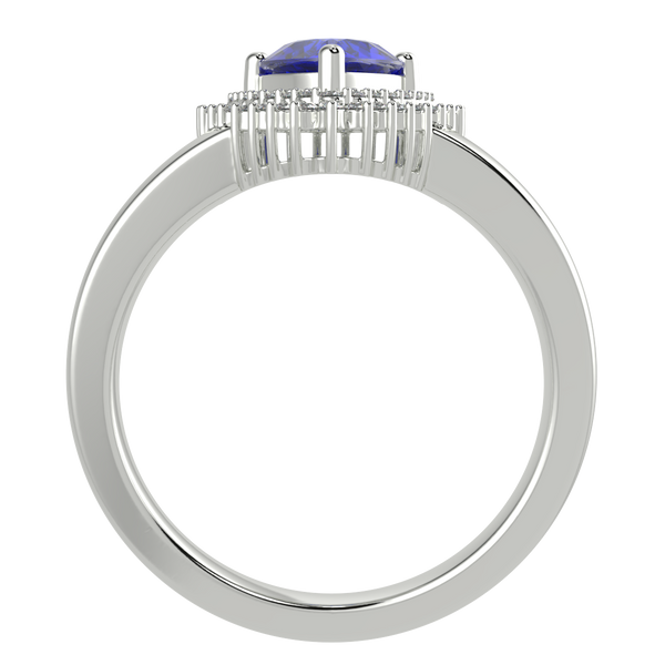 RTRA1010-Marissa -Trillion Tanzanite Ring