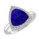 RTRB1002-Molly -Trillion Tanzanite Ring