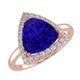 RTRB1002-Molly -Trillion Tanzanite Ring