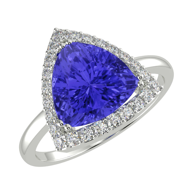 RTRB1002-Molly -Trillion Tanzanite Ring