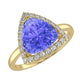 RTRB1002-Molly -Trillion Tanzanite Ring