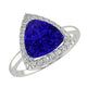 RTRB1002-Molly -Trillion Tanzanite Ring