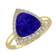 RTRB1002-Molly -Trillion Tanzanite Ring