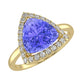 RTRB1002-Molly -Trillion Tanzanite Ring