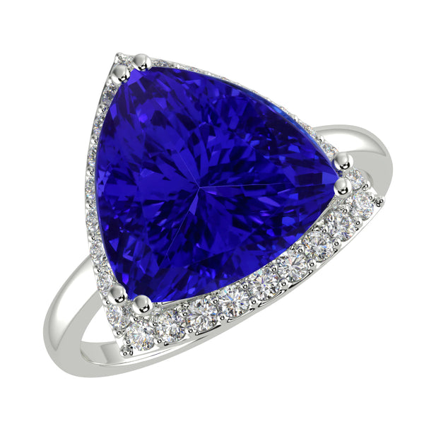 RTRB1002-Molly -Trillion Tanzanite Ring