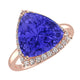 RTRB1002-Molly -Trillion Tanzanite Ring