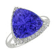 RTRB1002-Molly -Trillion Tanzanite Ring