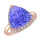 RTRB1002-Molly -Trillion Tanzanite Ring