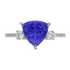 RTRB1007-Daria -Trillion Tanzanite Ring