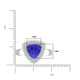 RTRB1010-Pam -Trillion Tanzanite Ring