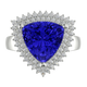 RTRB1010-Pam -Trillion Tanzanite Ring