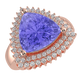 RTRB1010-Pam -Trillion Tanzanite Ring