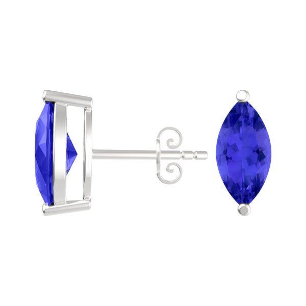 Marquise Tanzanite Studs