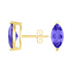 Marquise Tanzanite Studs