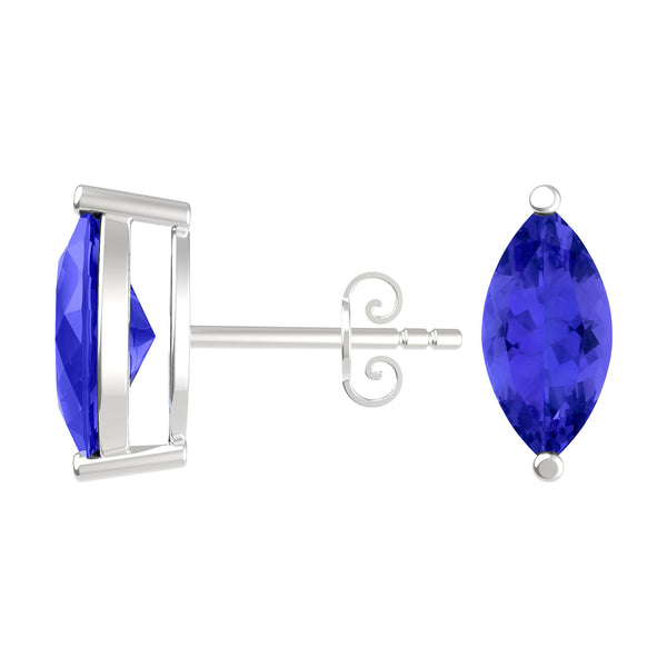 Marquise Tanzanite Studs