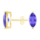 Marquise Tanzanite Studs