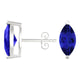 Marquise Tanzanite Studs