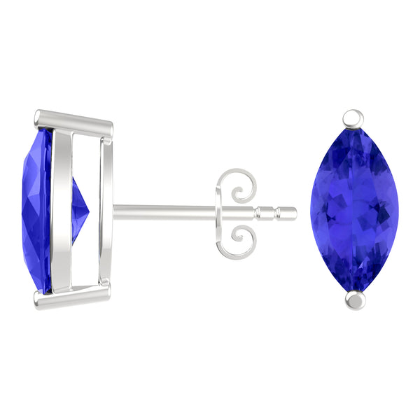 Marquise Tanzanite Studs