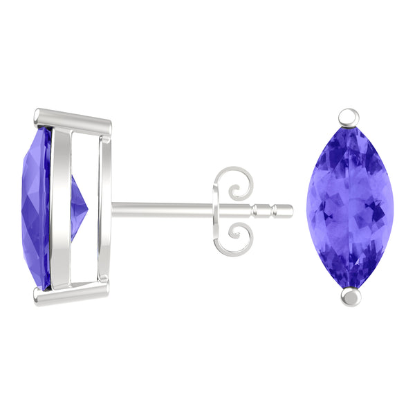 Marquise Tanzanite Studs