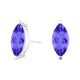 Marquise Tanzanite Studs