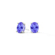 Oval Tanzanite Studs