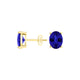 Oval Tanzanite Studs