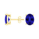 Oval Tanzanite Studs