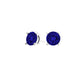 Round Tanzanite Studs