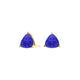 Trillion Tanzanite Studs