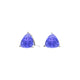 Trillion Tanzanite Studs