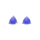 Trillion Tanzanite Studs