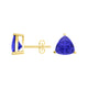 Trillion Tanzanite Studs