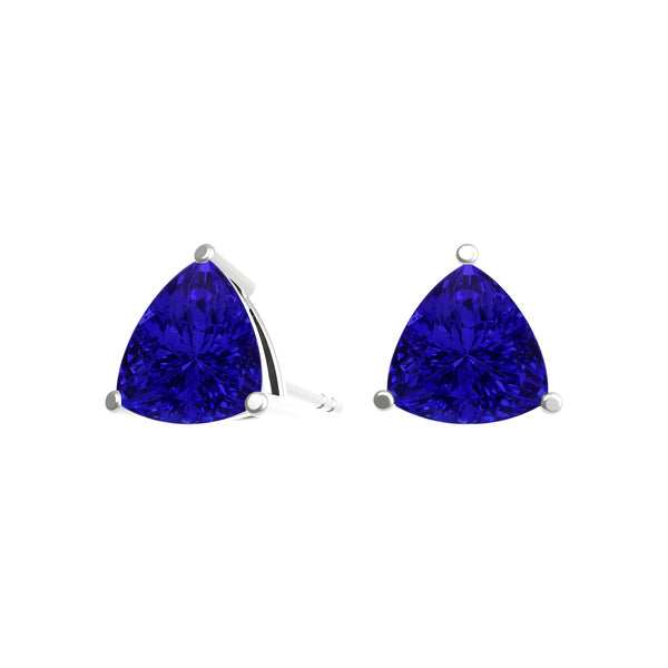 Trillion Tanzanite Studs