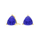 Trillion Tanzanite Studs