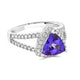 Tanzanite - AAAA - Trillion 9mm - 2.50cttw