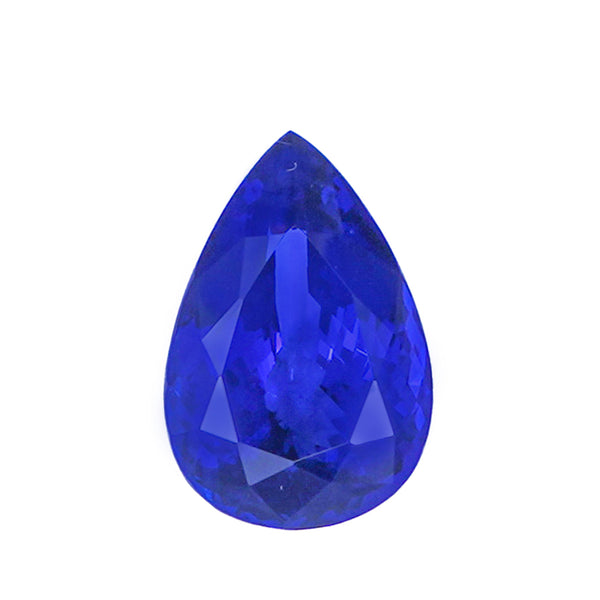 35.03ct Pear Shape AAAA Tanzanite Gemstone 25.00x17.22mm